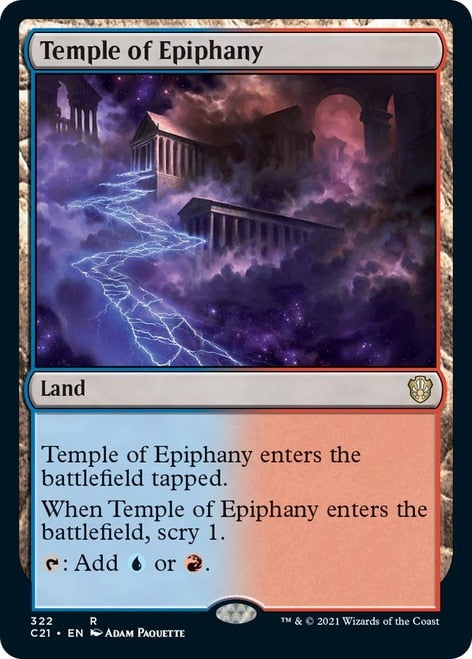Temple of Epiphany [Commander 2021] | Exor Games Summserside
