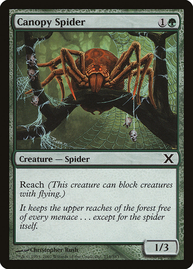 Canopy Spider [Tenth Edition] | Exor Games Summserside