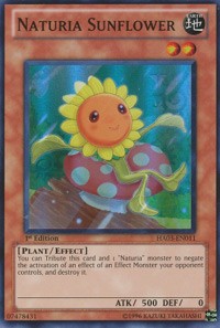 Naturia Sunflower [HA03-EN011] Super Rare | Exor Games Summserside