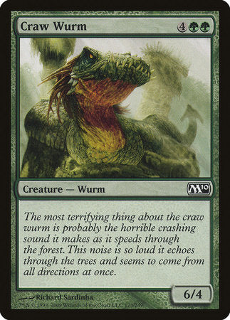 Craw Wurm [Magic 2010] | Exor Games Summserside