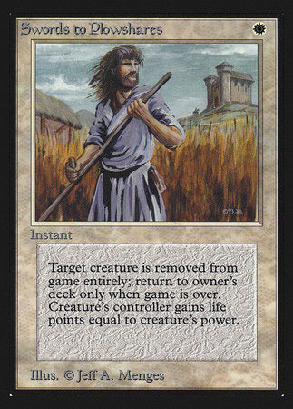 Swords to Plowshares (IE) [Intl. Collectors’ Edition] | Exor Games Summserside