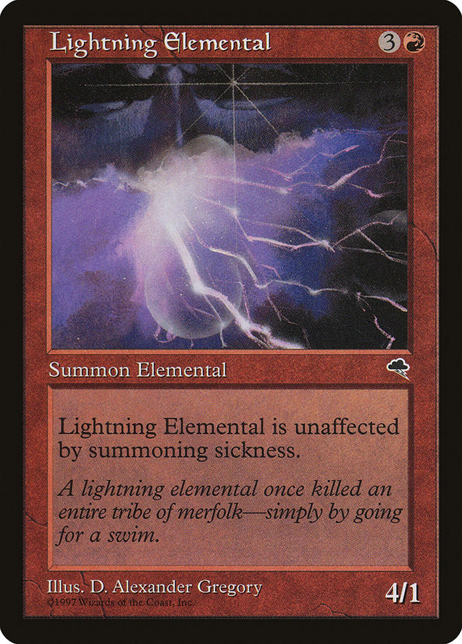 Lightning Elemental [Tempest] | Exor Games Summserside