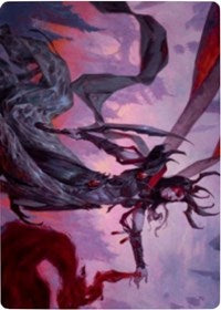 Drana, the Last Bloodchief Art Card [Zendikar Rising Art Series] | Exor Games Summserside