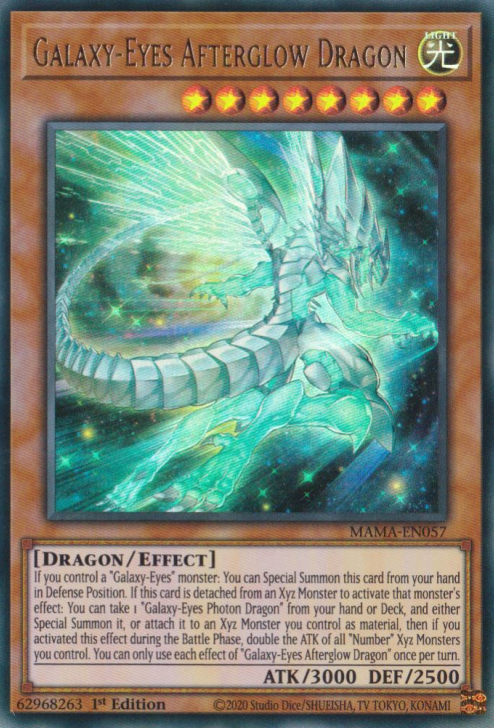 Galaxy-Eyes Afterglow Dragon [MAMA-EN057] Ultra Rare | Exor Games Summserside