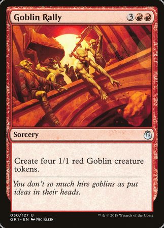 Goblin Rally [GRN Guild Kit] | Exor Games Summserside