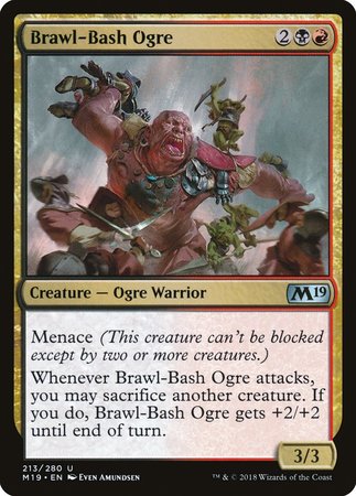 Brawl-Bash Ogre [Core Set 2019] | Exor Games Summserside