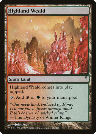 Highland Weald [Coldsnap] | Exor Games Summserside