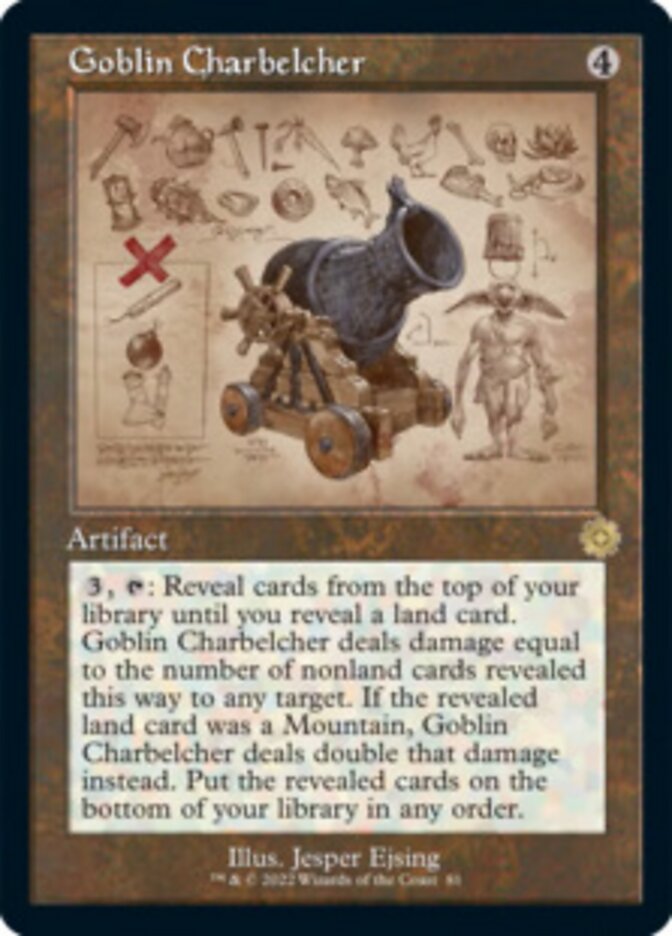 Goblin Charbelcher (Retro Schematic) [The Brothers' War Retro Artifacts] | Exor Games Summserside