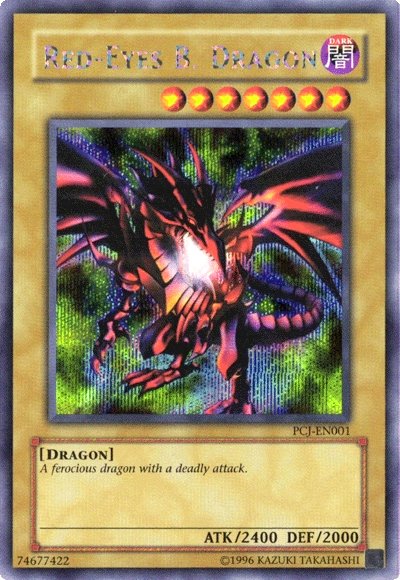 Red-Eyes B. Dragon [PCJ-EN001] Prismatic Secret Rare | Exor Games Summserside