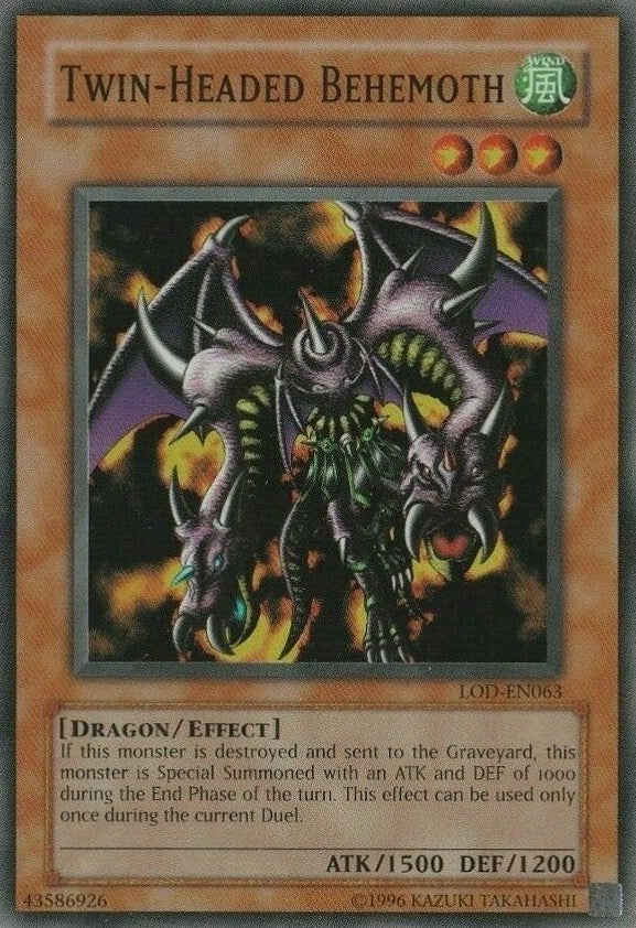 Twin-Headed Behemoth [LOD-EN063] Super Rare | Exor Games Summserside