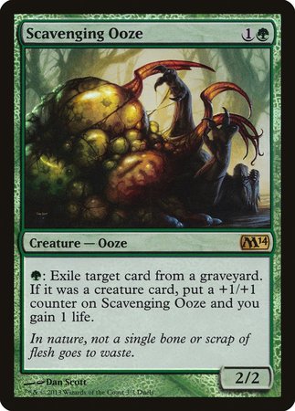 Scavenging Ooze [Duels of the Planeswalkers 2013 Promos ] | Exor Games Summserside