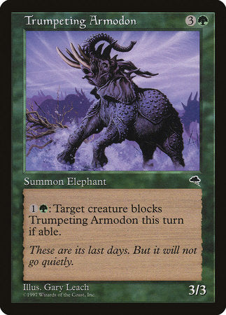 Trumpeting Armodon [Tempest] | Exor Games Summserside