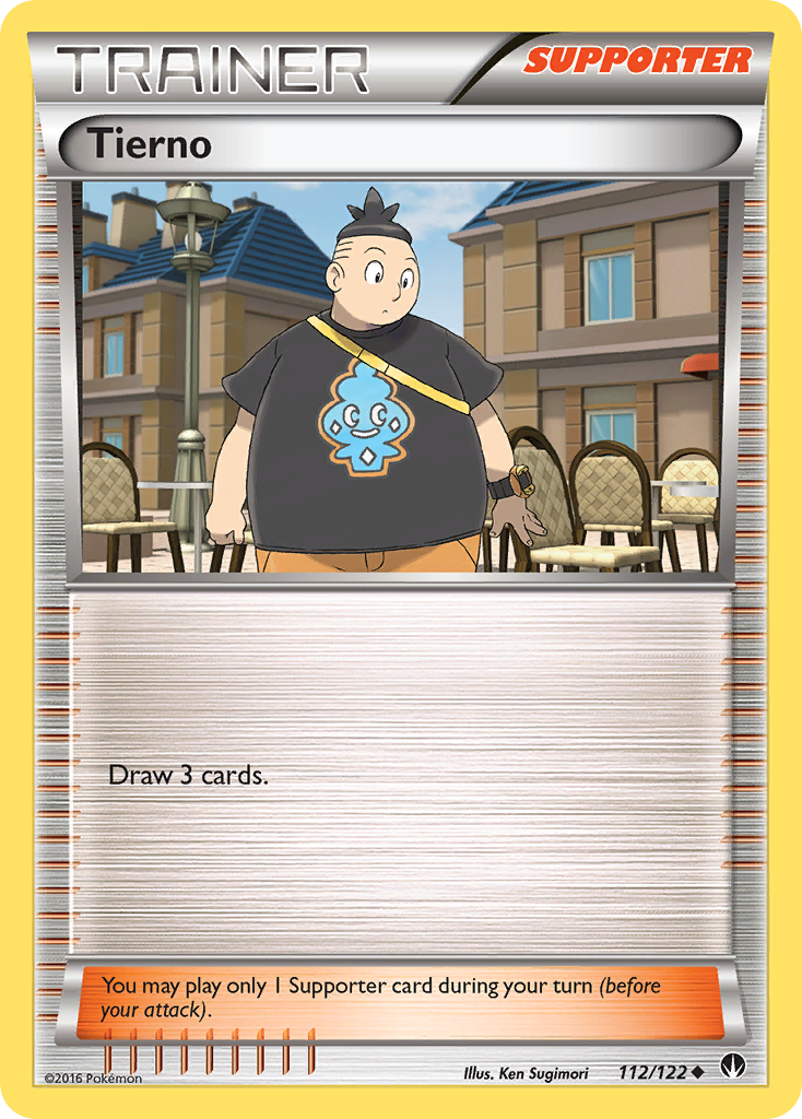 Tierno (112/122) [XY: BREAKpoint] | Exor Games Summserside