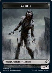 Zombie // Horror Token [Commander 2021 Tokens] | Exor Games Summserside