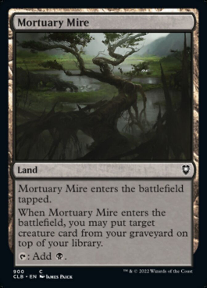 Mortuary Mire [Commander Legends: Battle for Baldur's Gate] | Exor Games Summserside