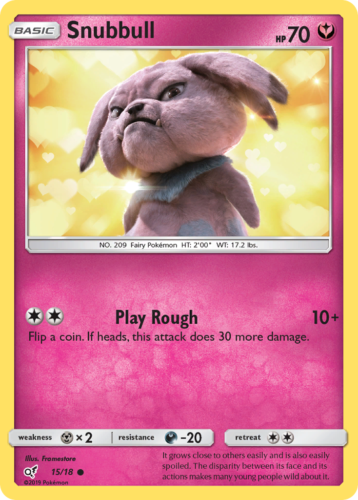 Snubbull (15/18) [Sun & Moon: Detective Pikachu] | Exor Games Summserside