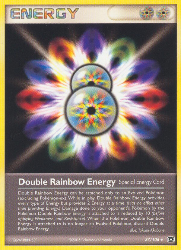 Double Rainbow Energy (87/106) [EX: Emerald] | Exor Games Summserside