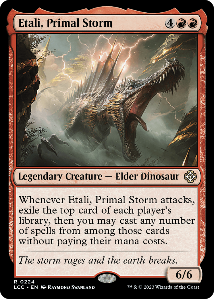 Etali, Primal Storm [The Lost Caverns of Ixalan Commander] | Exor Games Summserside