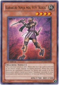 Karakuri Ninja mdl 919 "Kuick" [STOR-EN028] Common | Exor Games Summserside