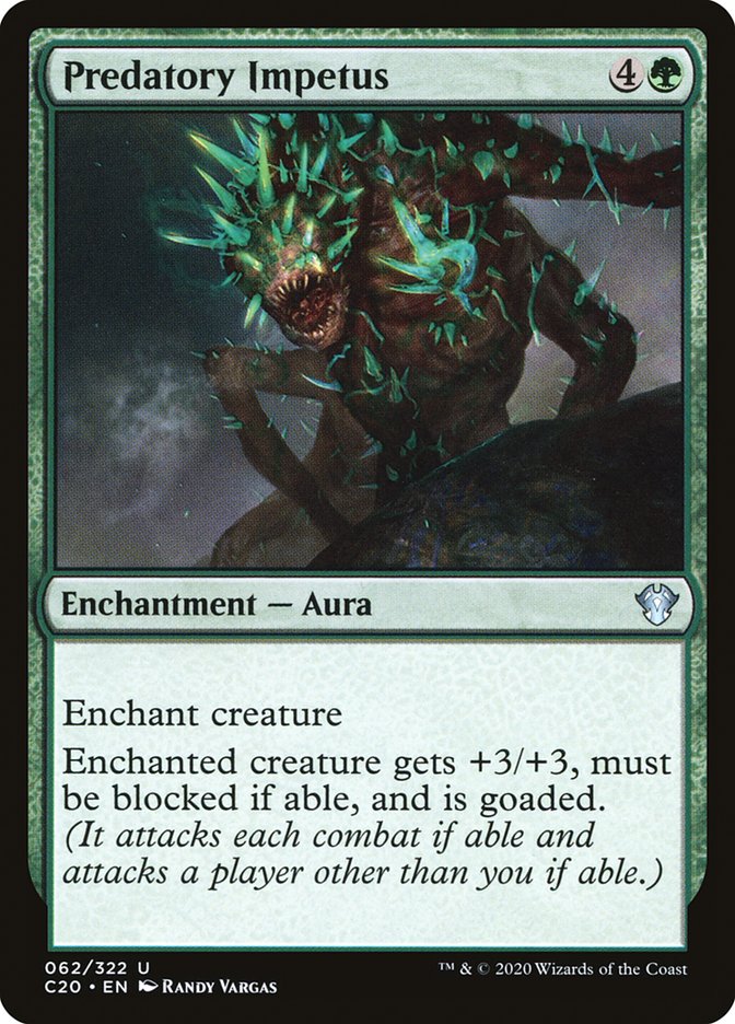 Predatory Impetus [Commander 2020] | Exor Games Summserside