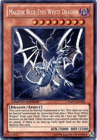 Malefic Blue-Eyes White Dragon [YMP1-EN002] Secret Rare | Exor Games Summserside