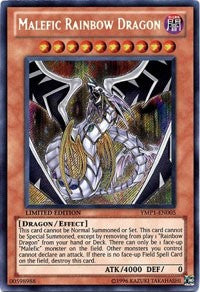 Malefic Rainbow Dragon [YMP1-EN005] Secret Rare | Exor Games Summserside