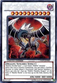 Malefic Paradox Dragon [YMP1-EN007] Secret Rare | Exor Games Summserside