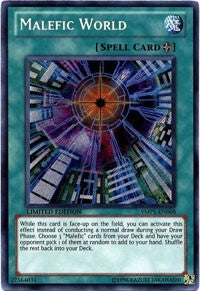 Malefic World [YMP1-EN008] Secret Rare | Exor Games Summserside