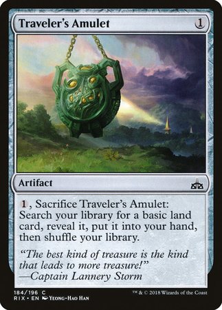 Traveler's Amulet [Rivals of Ixalan] | Exor Games Summserside