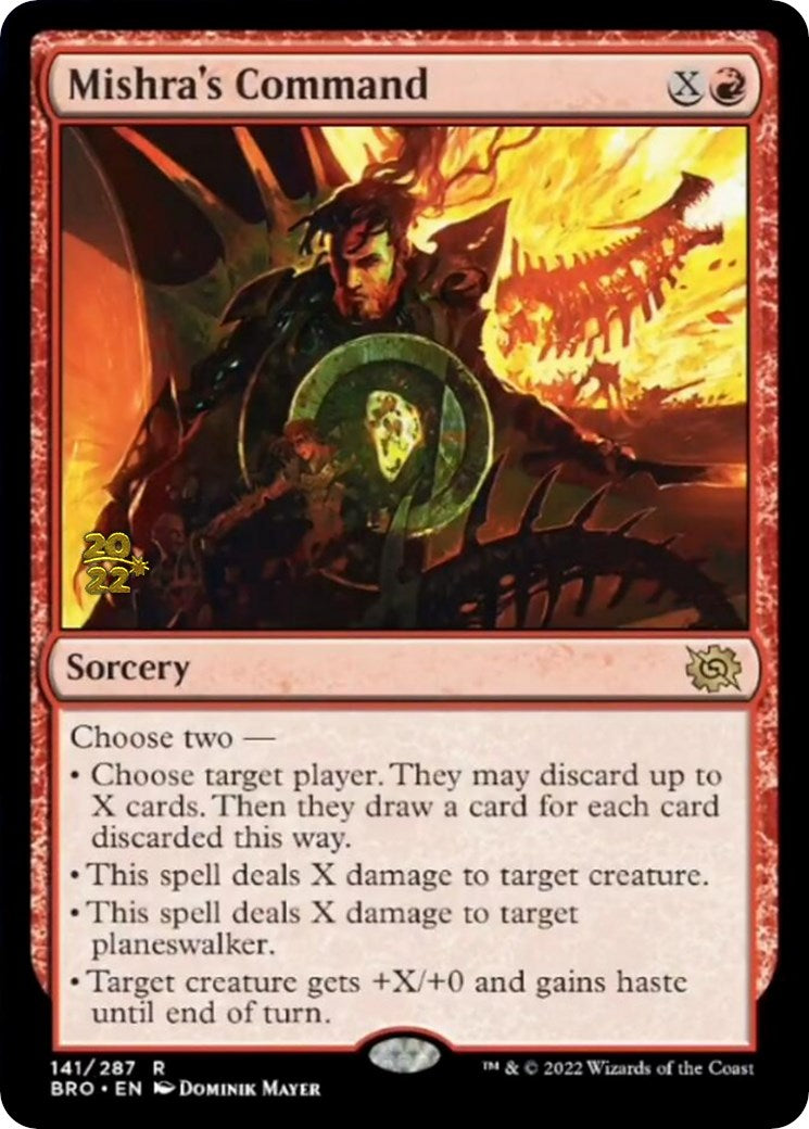Mishra's Command [The Brothers' War: Prerelease Promos] | Exor Games Summserside