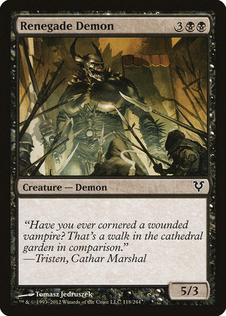Renegade Demon [Avacyn Restored] | Exor Games Summserside