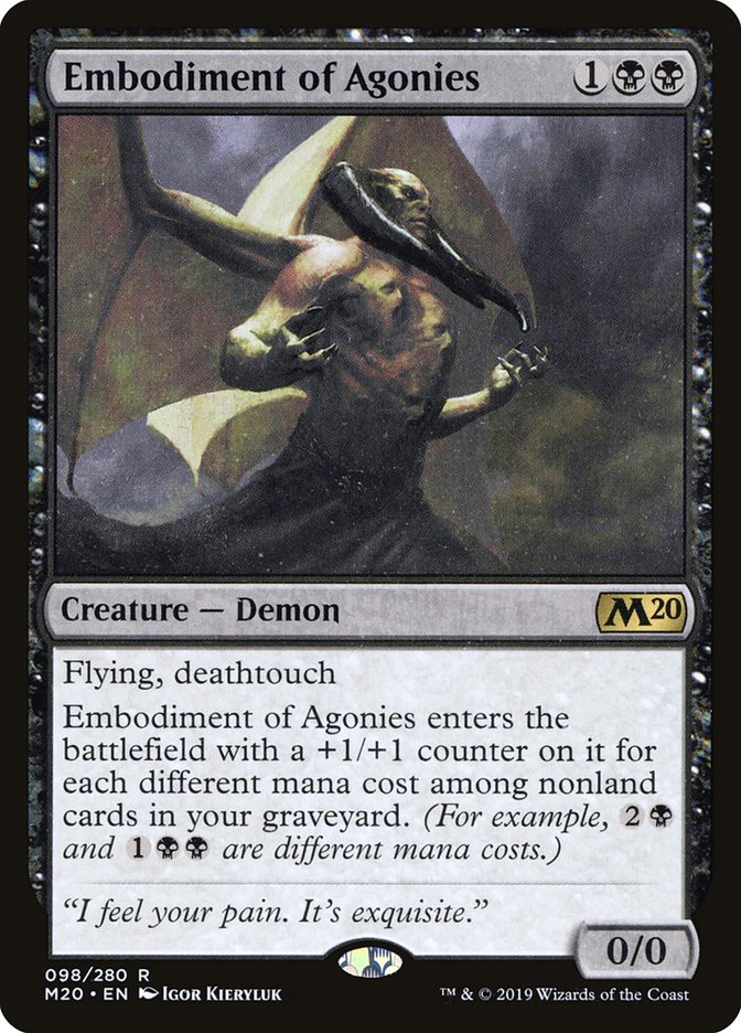Embodiment of Agonies [Core Set 2020] | Exor Games Summserside