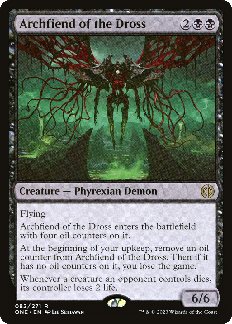 Archfiend of the Dross [Phyrexia: All Will Be One] | Exor Games Summserside