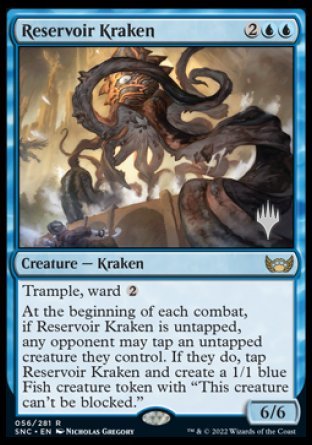 Reservoir Kraken (Promo Pack) [Streets of New Capenna Promos] | Exor Games Summserside