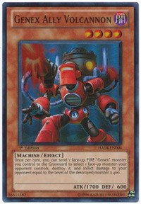 Genex Ally Volcannon [HA04-EN004] Super Rare | Exor Games Summserside