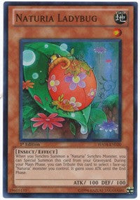 Naturia Ladybug [HA04-EN020] Super Rare | Exor Games Summserside