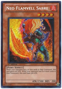 Neo Flamvell Sabre [HA04-EN035] Secret Rare | Exor Games Summserside