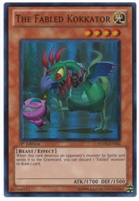 The Fabled Kokkator [HA04-EN042] Super Rare | Exor Games Summserside