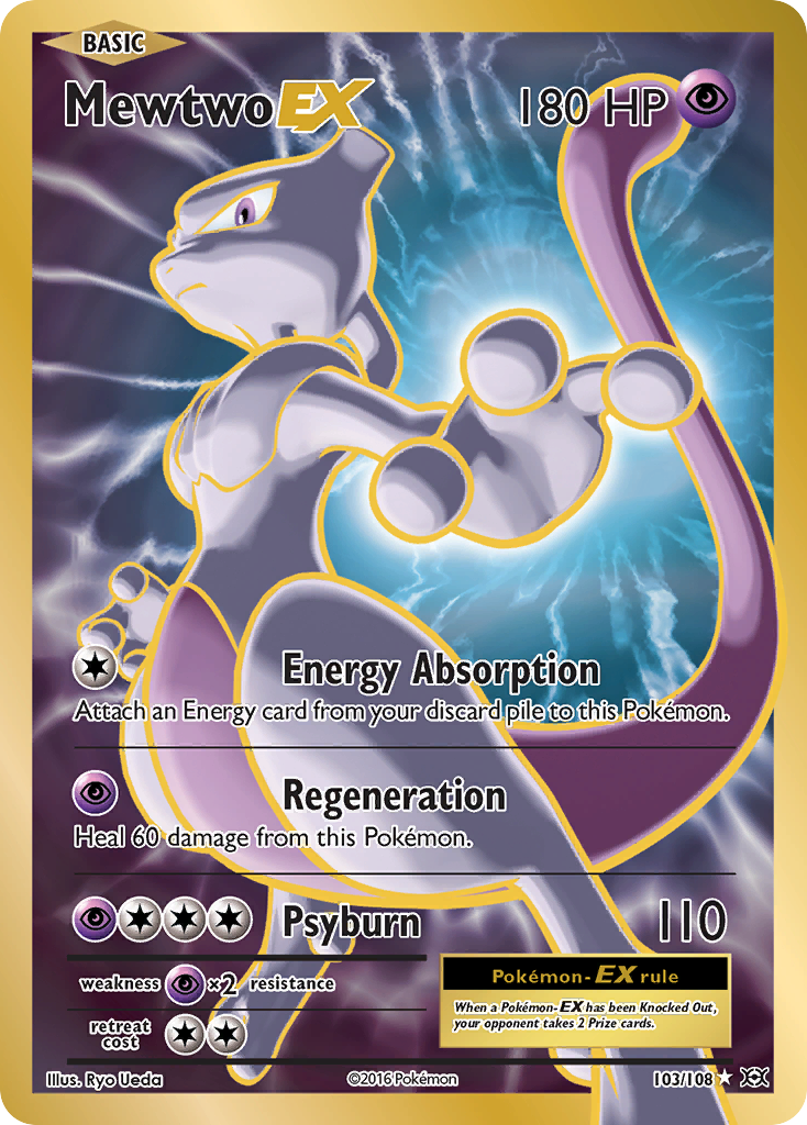 Mewtwo EX (103/108) [XY: Evolutions] | Exor Games Summserside