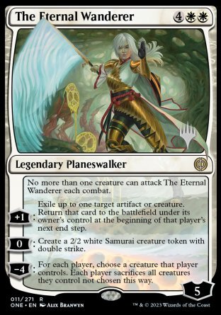 The Eternal Wanderer (Promo Pack) [Phyrexia: All Will Be One Promos] | Exor Games Summserside