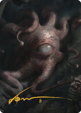 Consuming Aberration Art Card (Gold-Stamped Signature) [Commander Legends: Battle for Baldur's Gate Art Series] | Exor Games Summserside