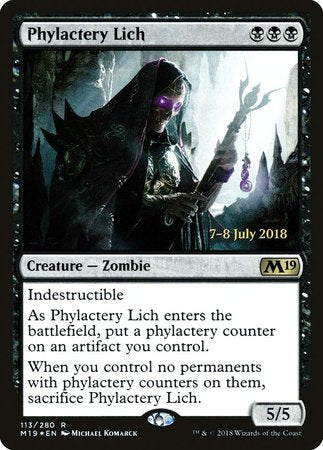 Phylactery Lich [Core Set 2019 Promos] | Exor Games Summserside