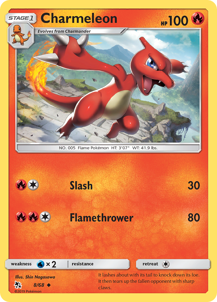 Charmeleon (8/68) [Sun & Moon: Hidden Fates] | Exor Games Summserside