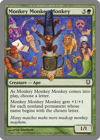 Monkey Monkey Monkey [Unhinged] | Exor Games Summserside