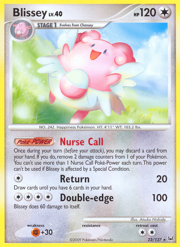 Blissey (22/127) [Platinum: Base Set] | Exor Games Summserside