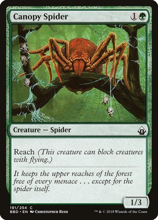 Canopy Spider [Battlebond] | Exor Games Summserside