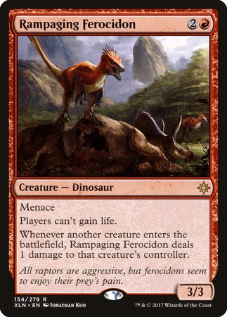 Rampaging Ferocidon [Ixalan] | Exor Games Summserside