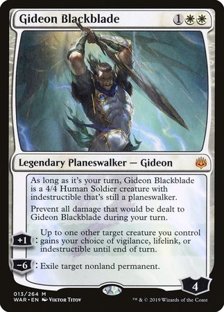 Gideon Blackblade [War of the Spark] | Exor Games Summserside