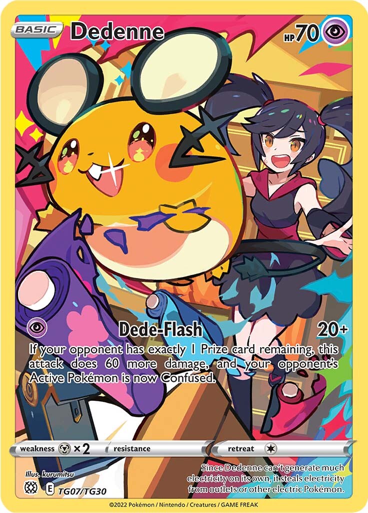 Dedenne (TG07/TG30) [Sword & Shield: Brilliant Stars] | Exor Games Summserside