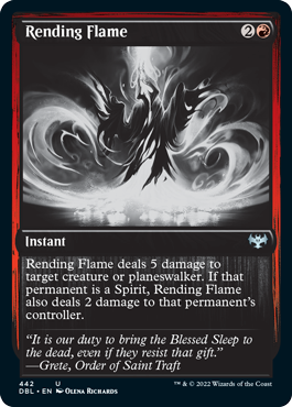 Rending Flame [Innistrad: Double Feature] | Exor Games Summserside